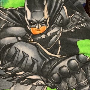 Batman Throw/  52”x 62” EUC